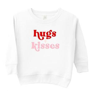 Свитшот с принтом "Обнимашки и целовашки" для малышей The Juniper Shop, White