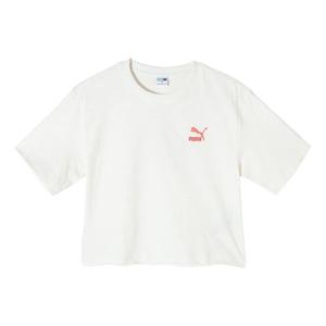 Футболка swxp dancemania t-shirt 'white red' Puma, белый