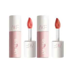 Soft Matte Lip Mud Matte, легко растушевывается, стойкая, 3г+3г AKF, two-piece set: #m17 fig roasted milk+#m20 almond oat milk