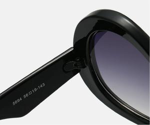 Солнцезащитные очки для женщин и мужчин, роскошные, в большой оправе, с градиентным переходом цвета, защитные очки-маски, большие солнцезащитные очки для женщин 5694 Melrose, Leopard