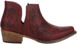 Женские повседневные ботинки Roper Ava с леопардовым узором, открытым носком, низким каблуком 1-2 - серый