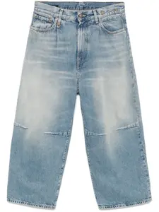 Укороченные джинсы широкого кроя R13, синий