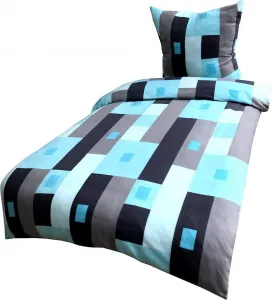 Комплект постельного белья из 2 предметов 155x220 см, пушистый зимний термофлис, теплый и уютный, Рождество leonado vicenti