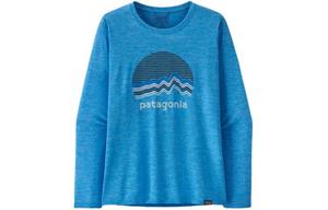 Футболка Capilene для женщин Patagonia, Серо-голубой/ATPG