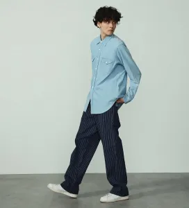 Комбинезон Lee, широкие брюки-карандаш/джинсы (унисекс)