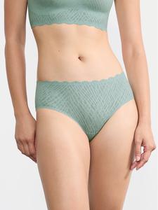 Классические женские трусы Zero Feel Bliss 10219689 Sloggi, зеленый