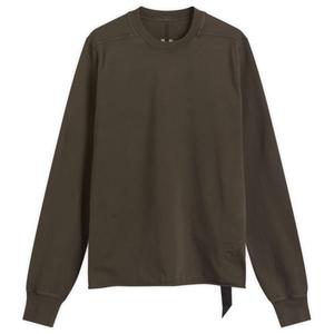 Свитшот с круглым вырезом Rick Owens Drkshdw, темно-dust/milk/milk