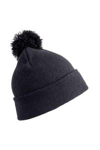 Зимняя шапка с помпоном Essentials Result, черный