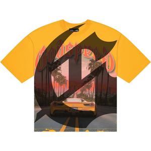 Футболка Godspeed Sunset BLVD T-Shirt, Yellow
