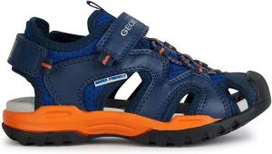 Мужские сандалии Geox J Borealis Boy C, Royal Orange