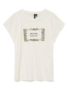 Футболка Vero Moda, кремовый