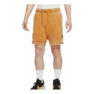 Шорты основные стираные флисовые шорты ромбовидной формы Air Jordan, коричневый