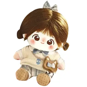 Утонченная кукла для переодевания Cotton, совместимость с куклами от 3 лет, плюшевая кукла высотой 20см Dolls and bears dance