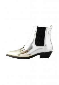 Ковбойские/байкерские ботинки по щиколотку REGULAR FIT DELLAWARE smALLSAINTS, серебристый