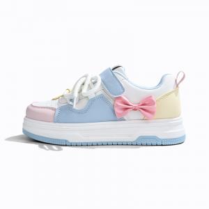 RENBEN Нескользящие легкие низкие кроссовки для скейтбординга, увеличивающие рост, женские, синие, розовые