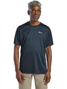 Jack Wolfskin Функциональная футболка "Tech T" темно-синего цвета