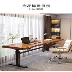 Стол 160x60 см Zhenyanxuan автоматический регулируемый по высоте, игровой, из массива дерева, электрический, многофункциональный, офисный, прямоугольный, ручная модель, общая высота 80-123 см