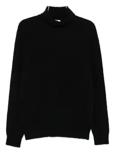 Водолазка из мериносовой шерсти SCAGLIONE, черный