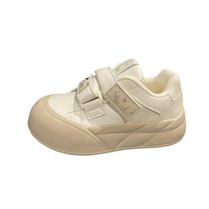 Водонепроницаемые низкие кроссовки для скейтбординга, женские, цвет молочный чай TAFN, Milk Tea