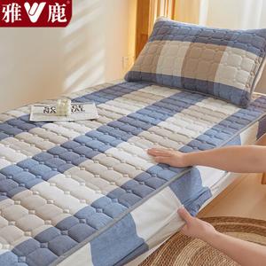 Yalu Простыня на резинке 135х200 см, стеганая, из соевого волокна, цвет Jiange-Lan Dage