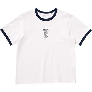 UNIQLO Футболка X PEANUTS совместная коллекция женская white