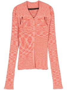 Andersson Bell кардиган Rozy в рубчик, оранжевый