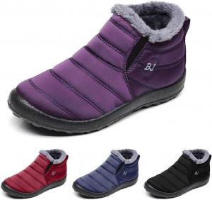 No Brand Высококачественные зимние сапоги для женщин, теплые и удобные, красные, размер 38