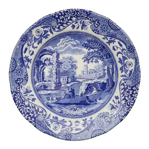 Portmeirion Синяя тарелка итальянского портмейриона, синий