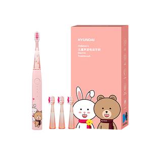 Электрическая зубная щетка HYUNDAI, розовый