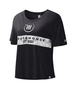 Черная женская футболка TRACKHOUSE RACING Record Setter Starter, черный