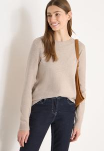 Джемпер Cecil SOFTER PULLOVER IN UNIFARBE, Beige
