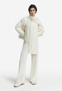 Шарф Falconeri Scarf, White/Off-White