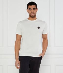 Футболка с значком s Regular fit Napapijri, белый