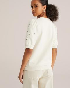 Толстовка WE Fashion, Natural White