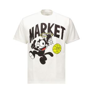 Футболка Market x Felix the Cat Dunking Tee, белый