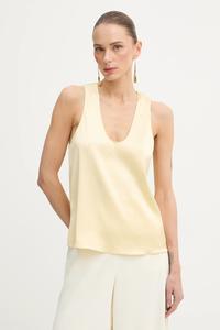 Блуза Patrizia Pepe, желтый