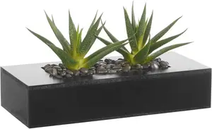 Креативный зеленый искусственный кактус Creativ green 36х16 см, зеленый