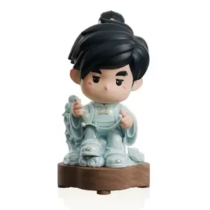 Фигурка chou chous jay chou hangzhou concert, scholar jade collection, керамическая чиби Mickey