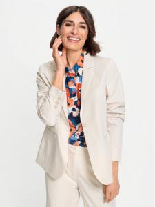 Куртка стандартного кроя Olsen, экрю