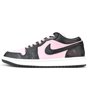 Jordan Кроссовки Air 1 Peach Blackberry низкие винтажные баскетбольные Unisex Black Pink
