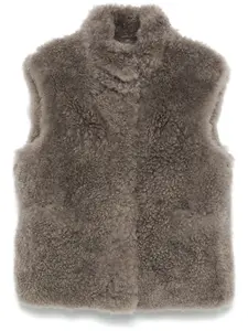 Меховой жилет Liska, серый
