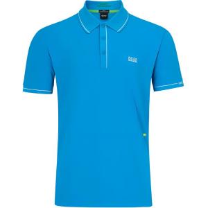HUGO BOSS Синяя поло для мужчин