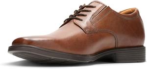 Мужские дерби-оксфорды Clarks, темно-коричневый