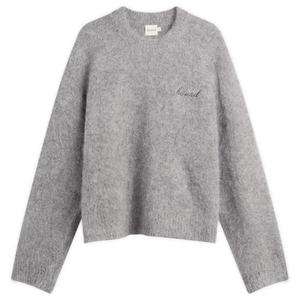 Укороченный джемпер из альпаки Dexter Bound, серый