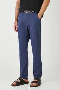 Брюки с добавлением льна Medicine, темно-синий