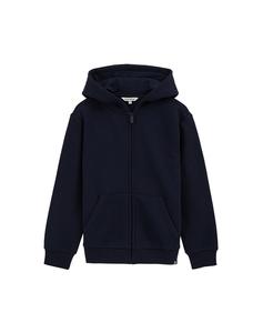 Худи с капюшоном на молнии WE Fashion, marine blue