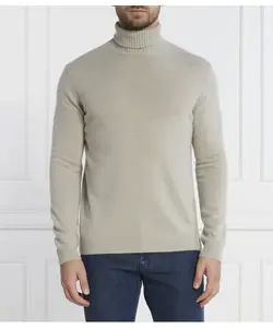 Водолазка с высоким воротом Salim Regular fit Oscar Jacobson, серый