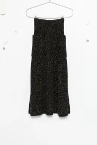 Ярусная юбка Max Mara, черный