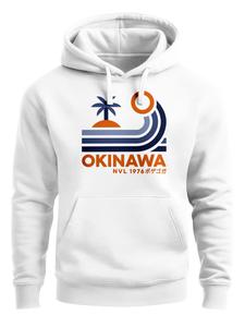 Толстовка Neverless Okinawa Sunrise, белый