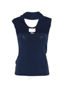 Топ с вырезами Circus Hotel, синий